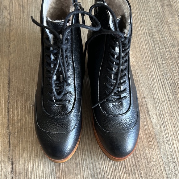 Kelsi Dagger Wise Black Platform Bootie black size 6.5 - Picture 5 of 9